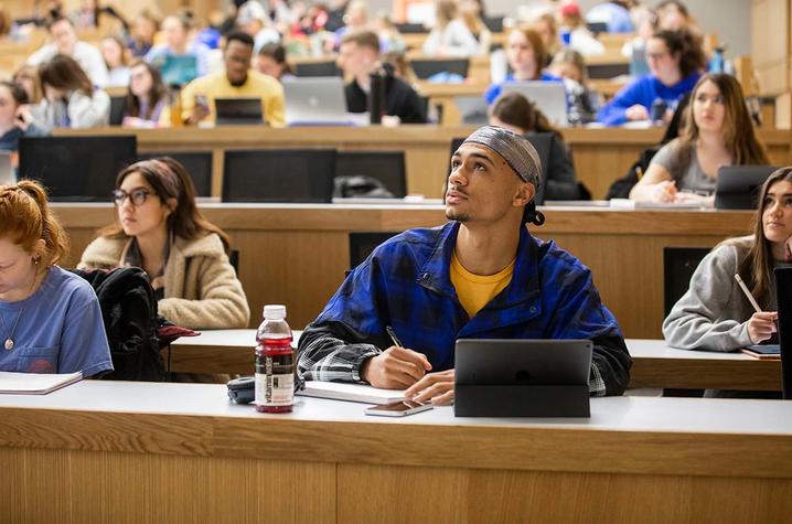 Photo of Student in Class