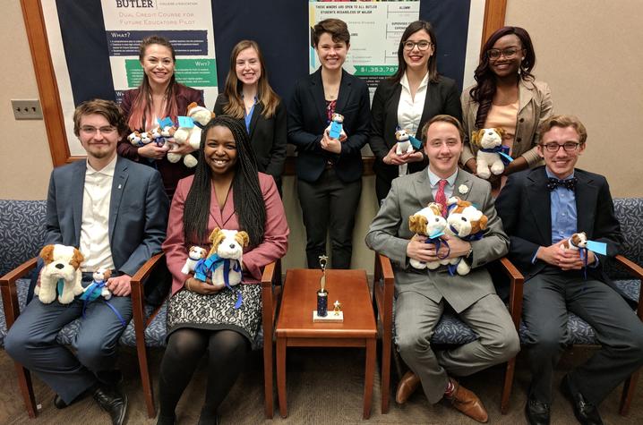 Photo of Speech and Debate Team at Butler University