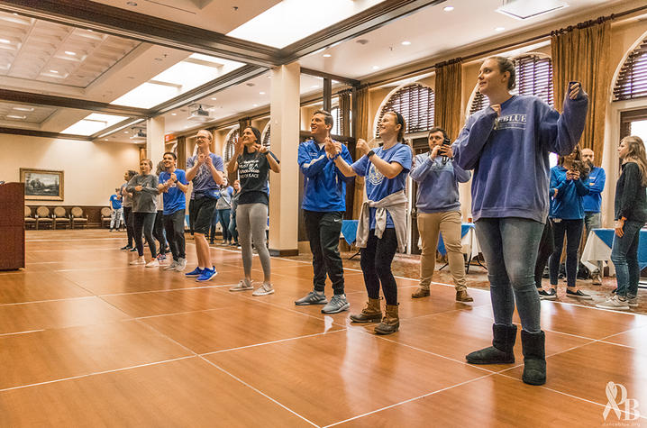 DanceBlue 2019 staff marathon