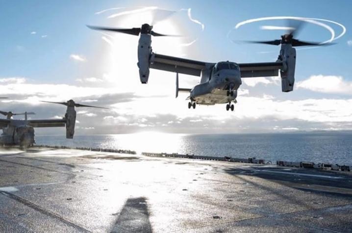 Photo of the MV-22 Osprey