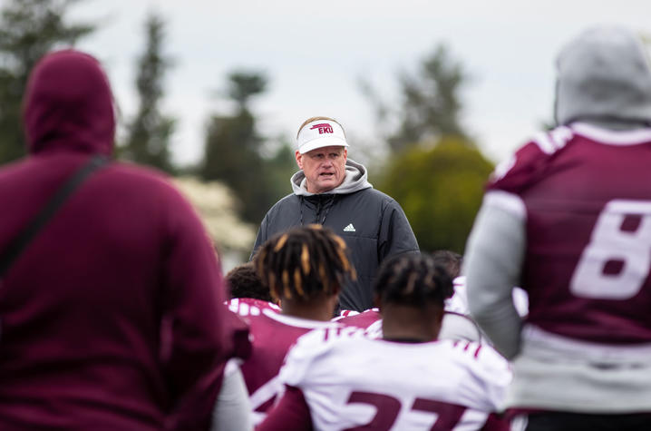 EKU Coach Walt Wells