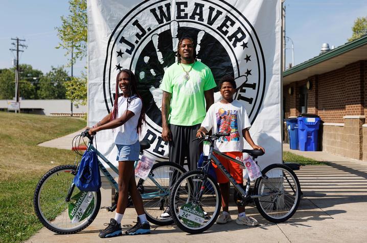 JJ Weaver Bike giveaway