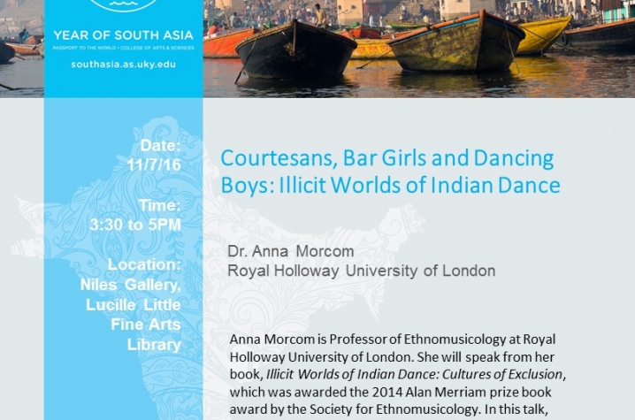 Anna Morcom Year of South Asia lecture poster