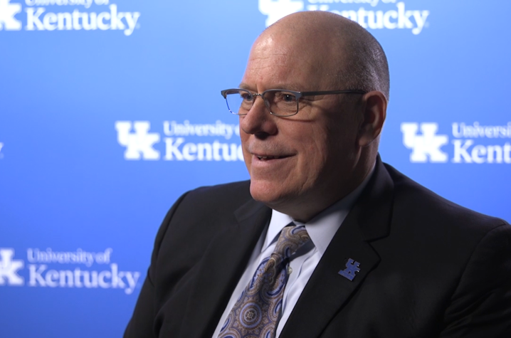 This is a photo of UK Provost David Blackwell. 