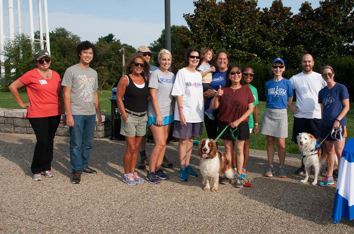 image of group of people standing together outside