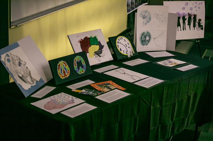 photo of art table