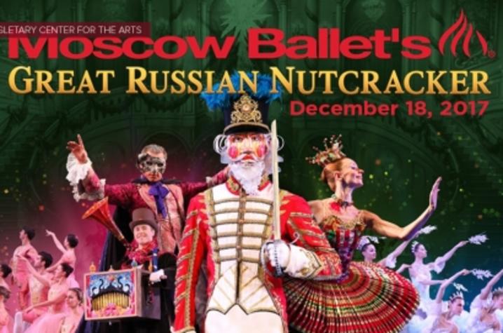 photo of Moscow Ballet's "Great Russian Nutcracker" banner