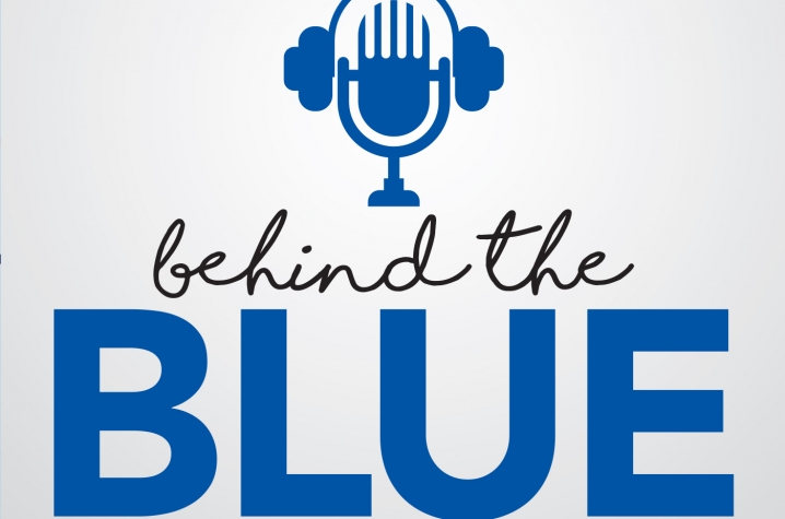 Behind the Blue logo