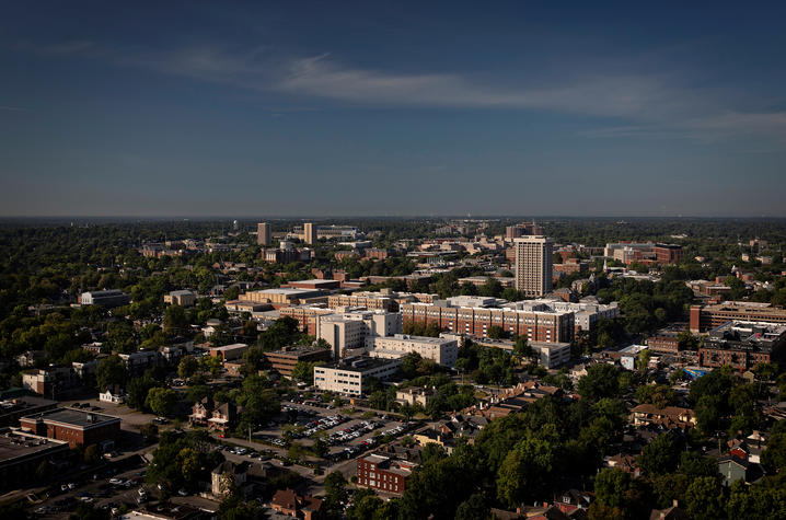 campus wide shot