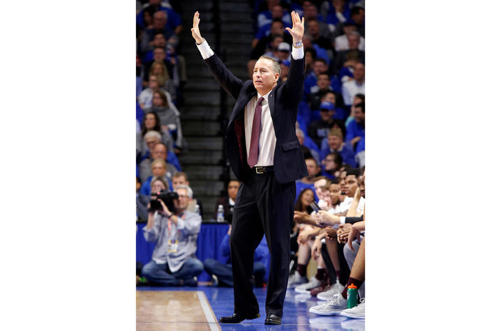 “It wasn’t always the friendliest place for me.”  Former Texas A&M coach Billy Kennedy once saw Lexington as “enemy territory.” Now, it’s a place of healing and hope, thanks to groundbreaking Parkinson’s research. Photo courtesy of Associated Press.