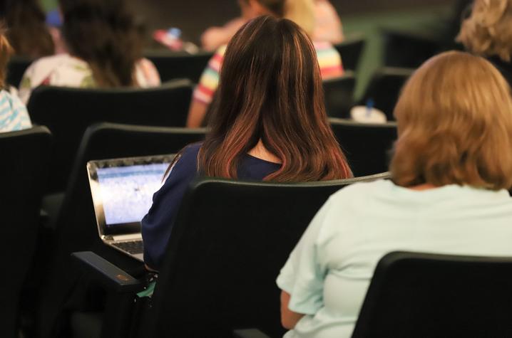 photo of students in class