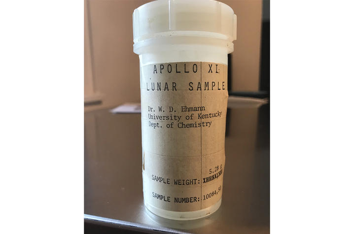 photo of lunar samples