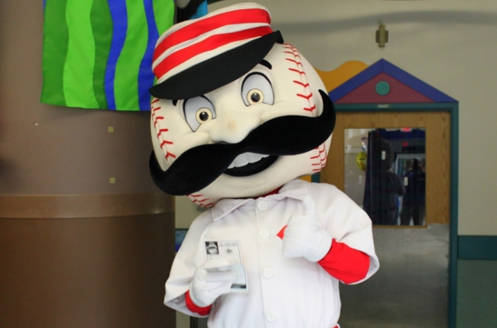 Cincinnati Reds new mascotMR REDLEGS