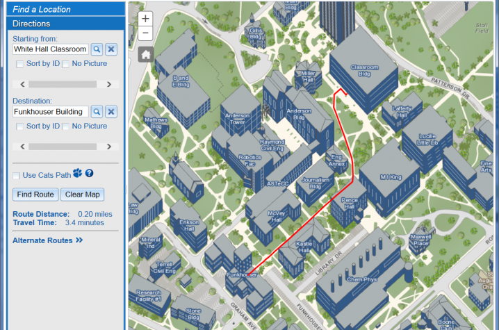 university of kentucky campus map Uk Unveils New High Tech Interactive Campus Map Uknow university of kentucky campus map