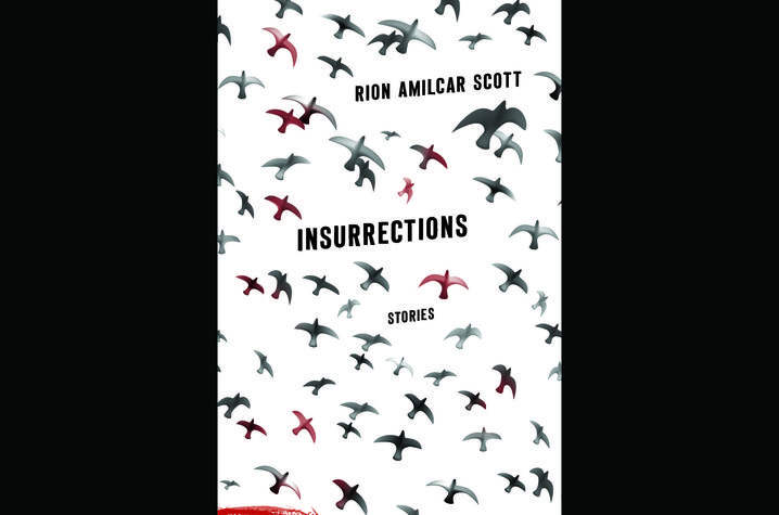 photo of book cover of "Insurrections: Stories" by Rion Amilcar Scott