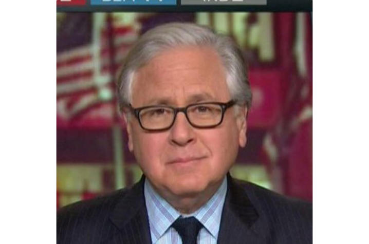 headshot photo of Howard Fineman reporting on TV