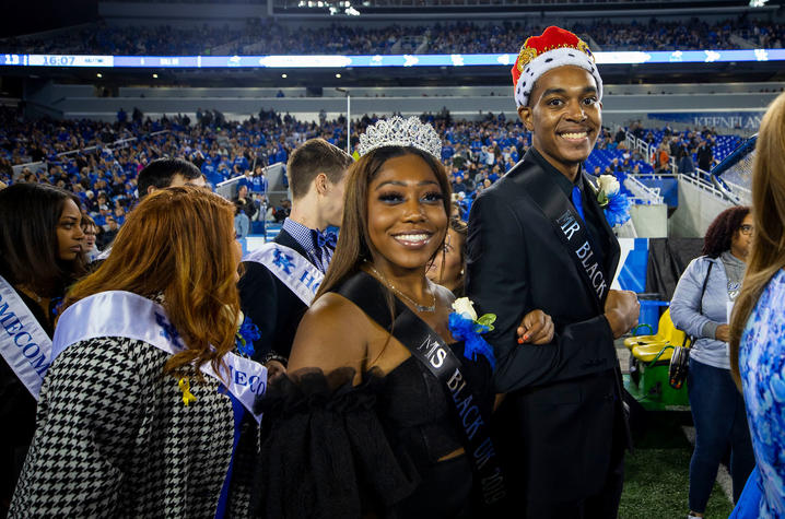 photo of 2019 UK Homecoming royalty