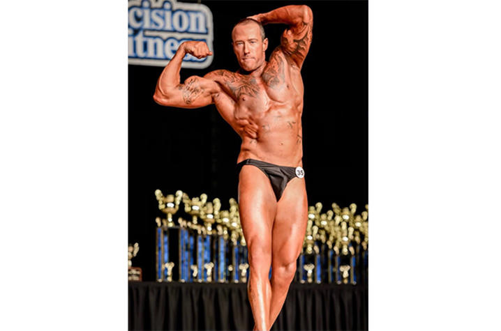 image of bodybuilder at competition