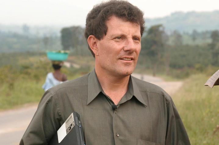 New York Times columnist Nicholas Kristof, two-time Pulitzer Prize winner 