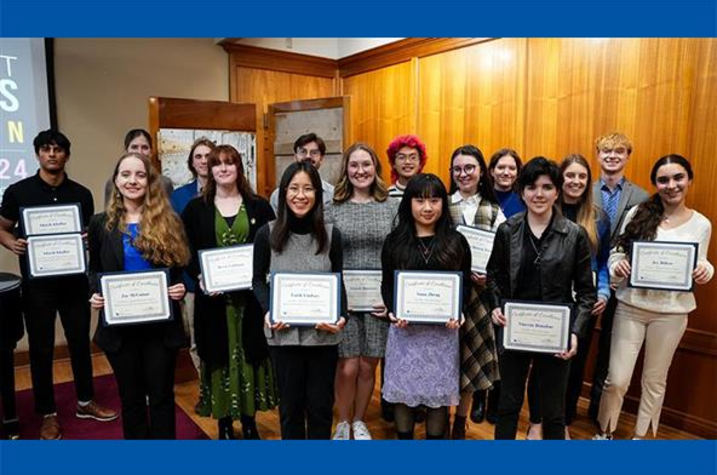 2024 Oswald Research and Creativity Competition winners.