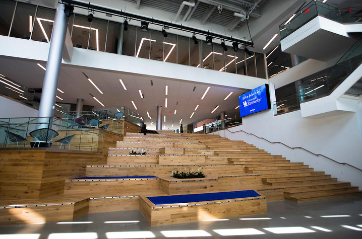 Social stair at the student center