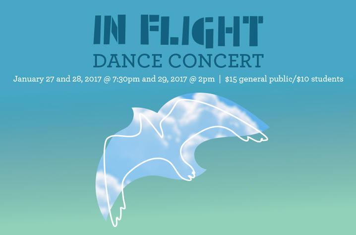 artwork for UK Theatre & Dance's "In Flight"