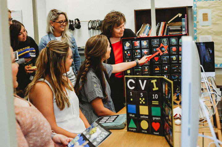 A new program at the University of Kentucky is uniquely preparing school personnel who work with students with moderate and severe disabilities and intense communication needs. 