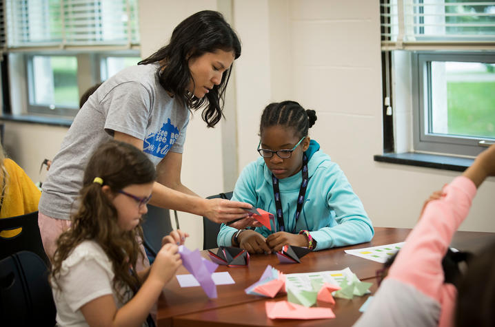 Working directly with a growing village of teachers, professors, college students, staff, and community volunteers have made the STEM Camp experience enriching and memorable, immersing students in the real-life application of STEM subjects.