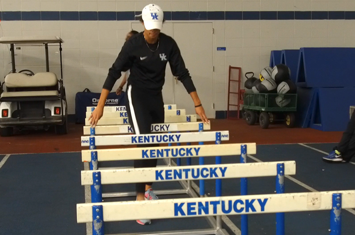 This is a photo of Olympian and UK Freshman Sydney McLaughlin.