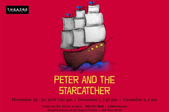 photo of UK Theatre poster of "Peter and the Starcatcher"