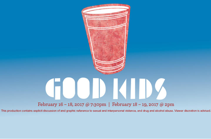 photo of poster art for UK Theatre's "Good Kids" 