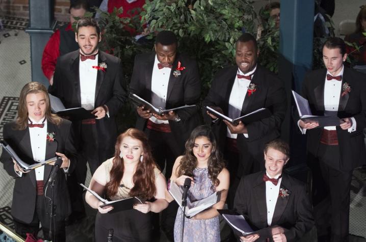 photo of UK opera singers at Celebration of Song at The Square