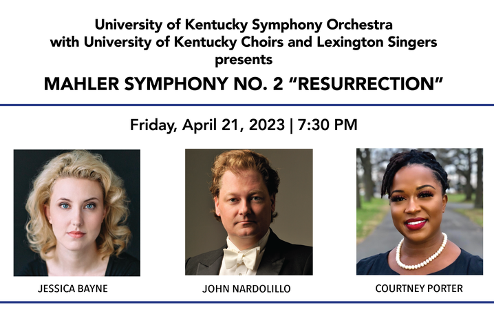 UKSO concert Mahler "Resurrection" web banner