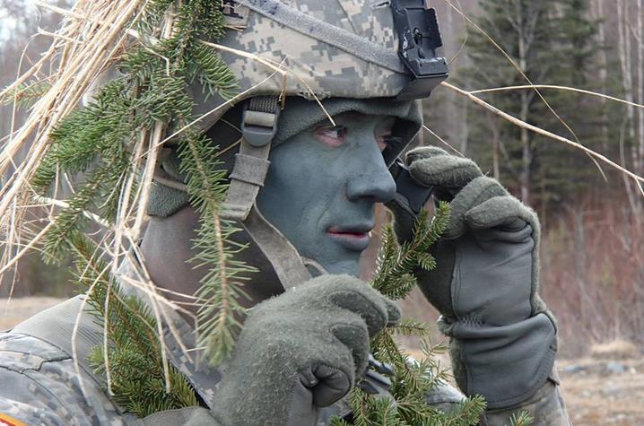 This is a photo of Andrew Fadley, a student veteran at UK