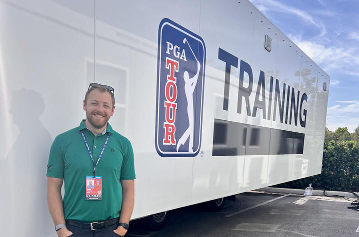 Jason Waddles graduated from the UK Physical Therapy Doctoral Program in 2019. Photo provided by Jason Waddles. Jason Waddles, PT, DPT graduated from the UK Physical Therapy Doctoral Program in 2019. Photo provided by Jason Waddles.