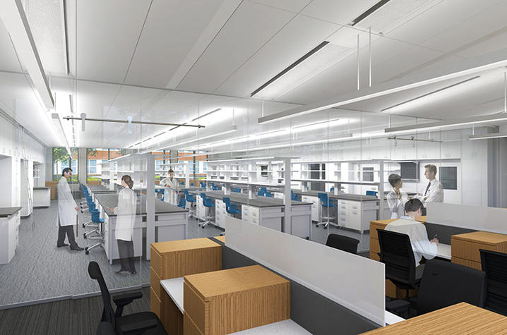 RB2 lab rendering