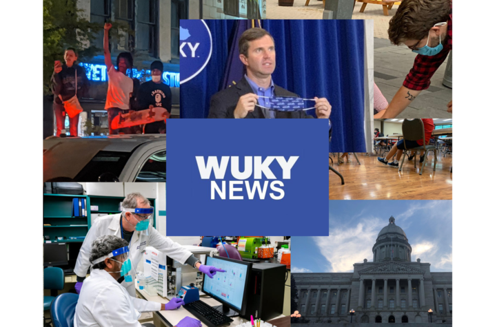 WUKY News banner with photo collage