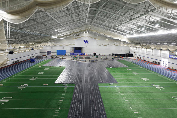 Conversion of Field House to Temporary Field Hospital is Complete | UKNow