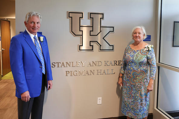 UK Celebrates Naming Of Pigman Hall With Dedication Ceremony UKNow   230613PigmanHall192 