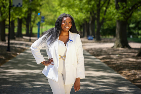 From Ghana to graduation: UK student to use her talents, degree to