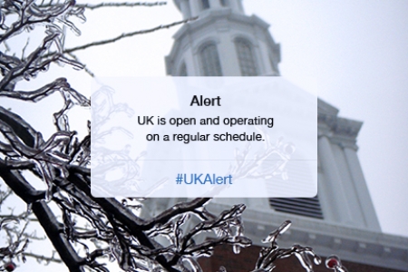 UK Open and Operating on a Regular Schedule Monday, Jan. 25 | UKNow