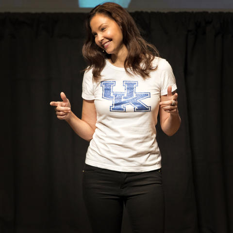 photo of Ashley Judd - Rosenstein lecture