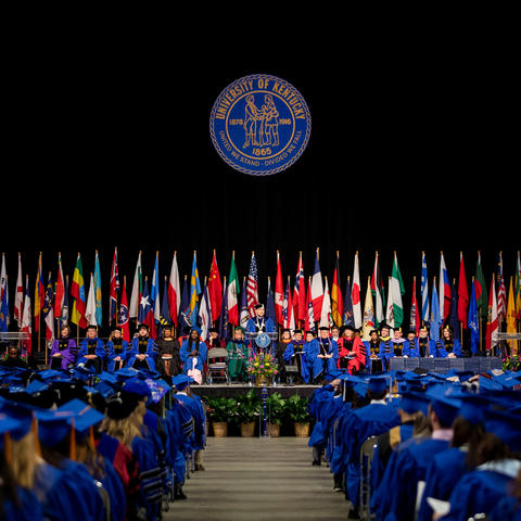 photo of UK December 2019 Commencement Ceremony.