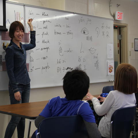 photo of Confucius Institute spring break camp