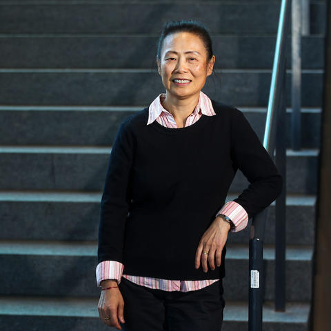 For Wang-Xia Wang, Ph.D., a researcher with the Sanders-Brown Center on Aging, Women's History Month is about honoring the past while empowering the future. Carter Skaggs | UK Photo