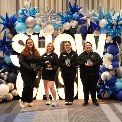 Erin Stratton, Molly Lobel, Madi Wilson, Connor Stuart.