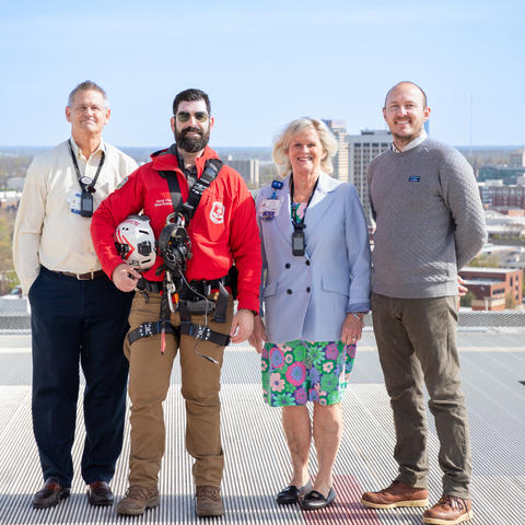 L-R: Tim Smith, David Fifer, Patti Howard and Blake Davidson. Photo by Hilary Smith | UK Public Relations