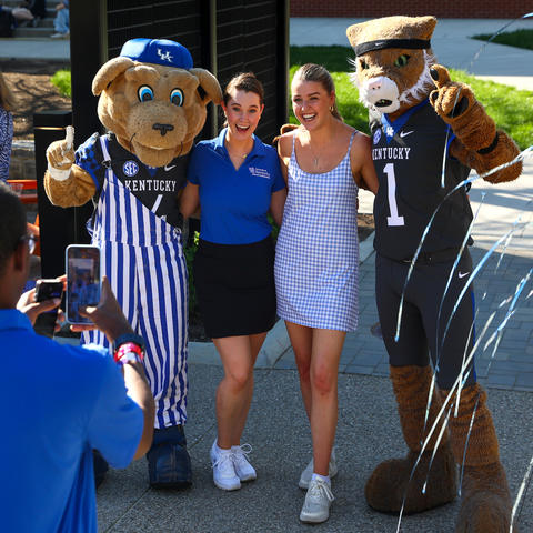 During UK Homecoming week 2024 a variety of activities are planned throughout the week for Wildcats of all ages. Photo by Carter Skaggs | UKphoto