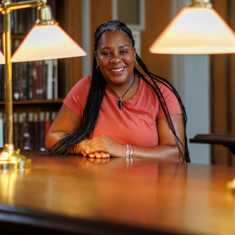 This is a photo of Deidra White, a recent UK alumna.