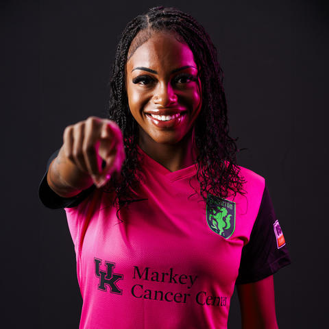 LSC player in pink